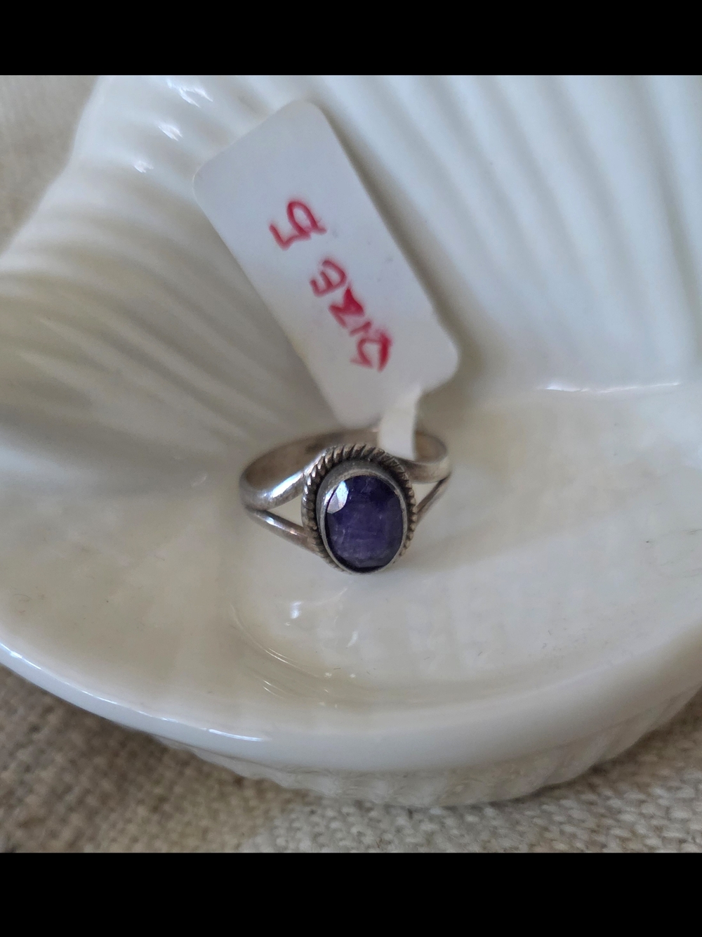NEW 925 Sterling Silver Sodalite Ring – Size 5